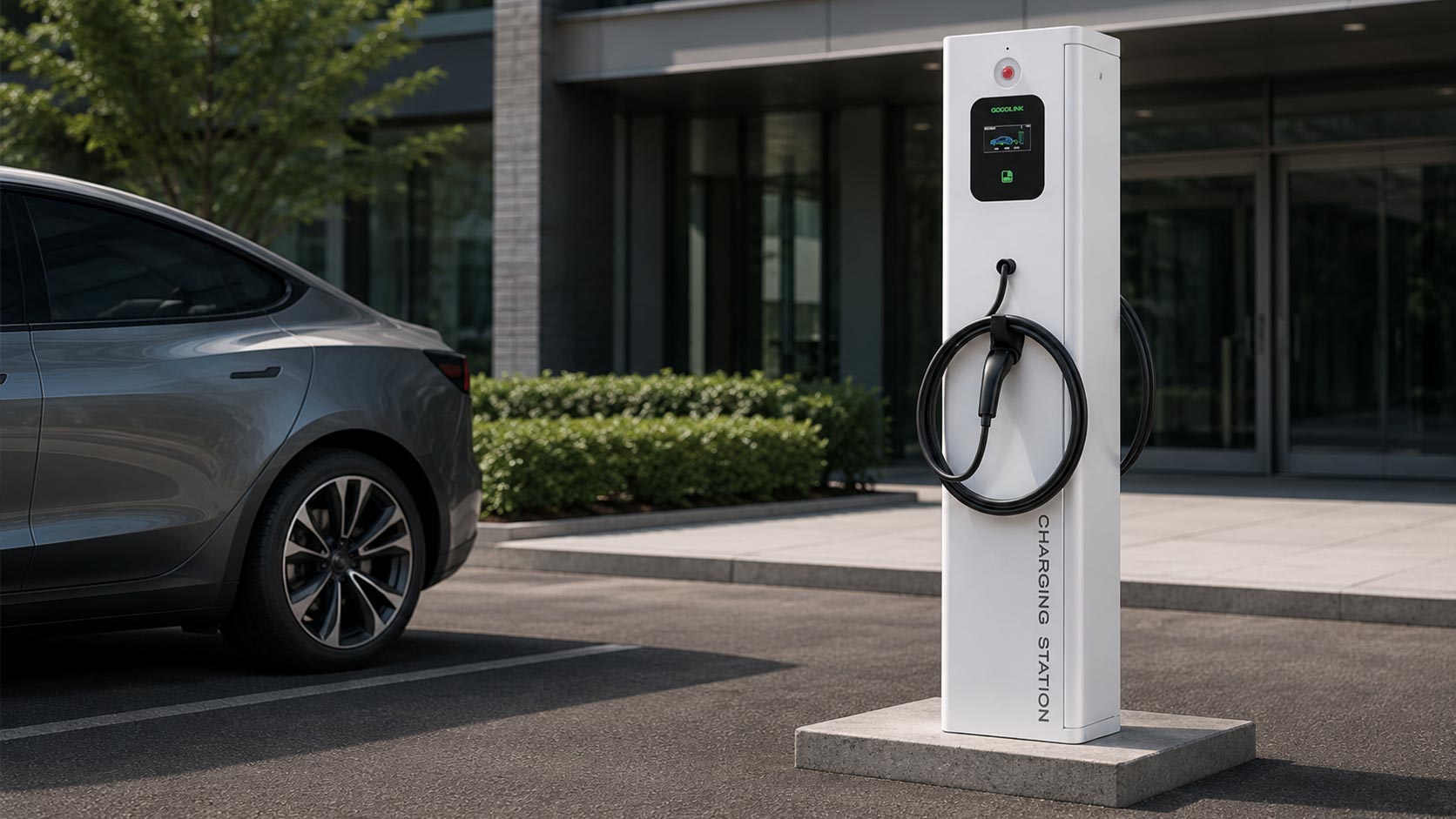 GOODLINK Floor-Mounted EV Charger