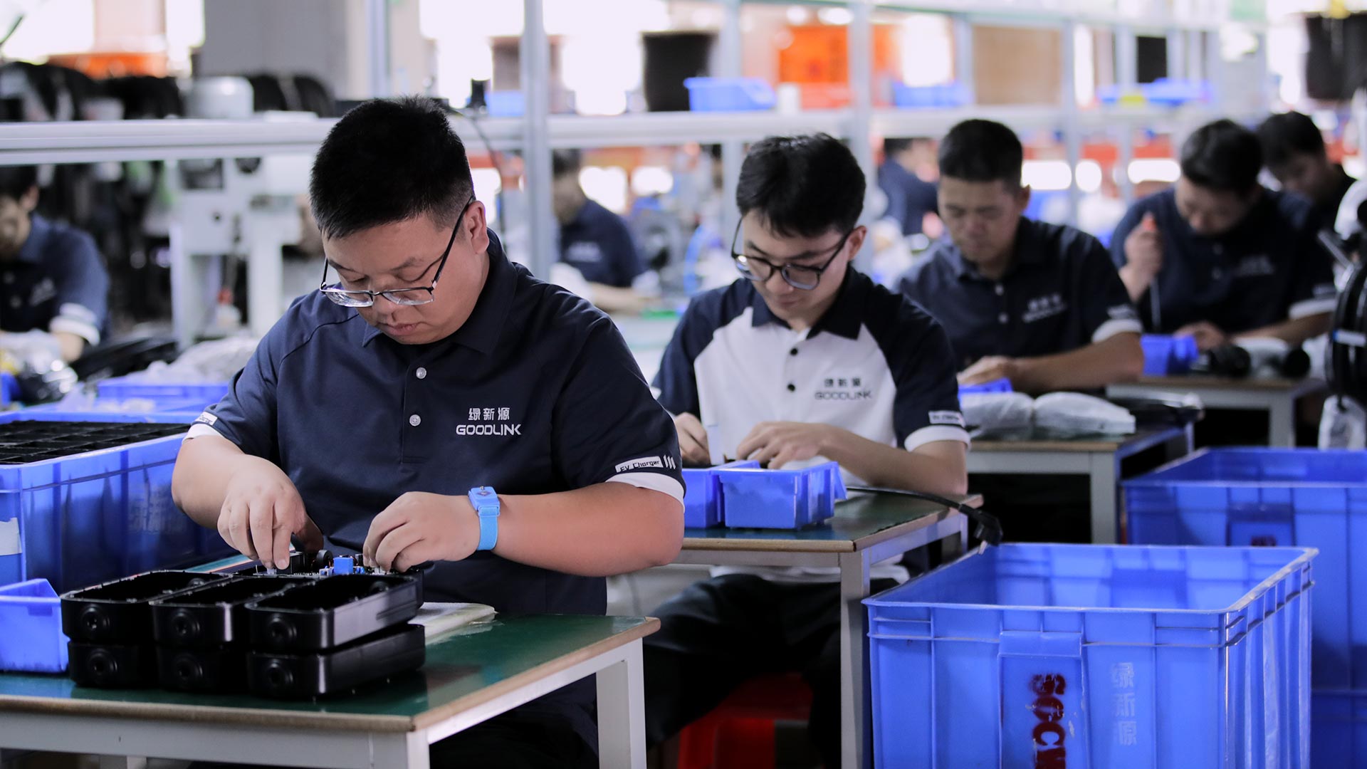 GOODLINK EV charger mass production