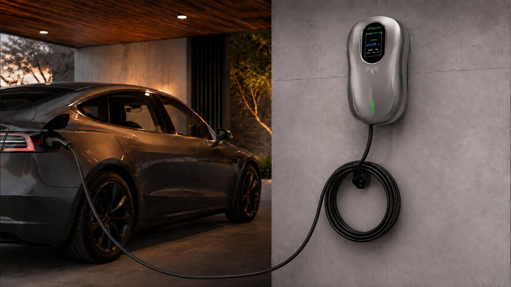 GOODLINK Wall-Mounted AC EV Charger